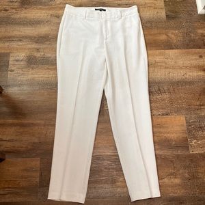 Nice white pants w/ some discoloration could possibly come out w/ dry cleaning